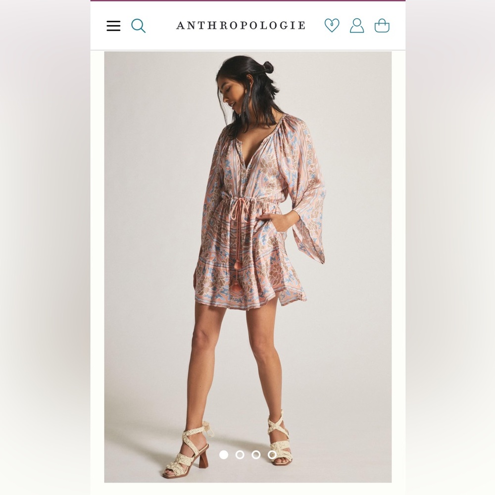 NWT Anthropologie Omika Mini Tunic Dress